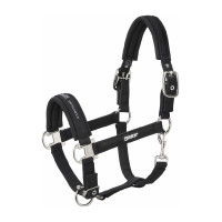 Eskadron Softshell-Halfter doppelte Schnalle Schwarz