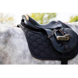 Satteldecke Eskadron Softshell Schwarz