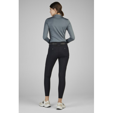 Pikeur Linnett Tight Reitleggings Full Grip 6505 Hohe Taille Nahtlos Damen Schwarz