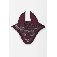 Pferdeohren Haube Harcour Fablir Aubergine