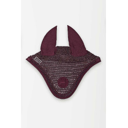 Pferdeohren Haube Harcour Fablir Aubergine