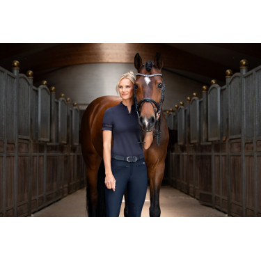 Damen-Reithose Pikeur Tessa mit Knie-Grip Mitternachtsblau