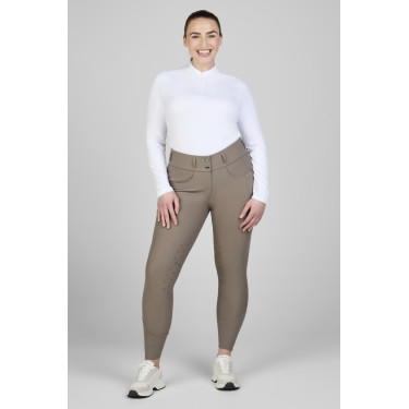Pikeur Laure Damen-Reithose Full Grip 3005 High Waist Maulwurf Braun Pikeur Laure Damen-Reithose Full Grip 3005 High Waist Maulwurf Braun