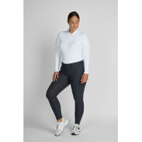 Pikeur Laure Damenreithose Full Grip mittelhoher Bund 3006 Dunkler Schatten