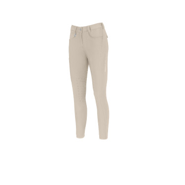 Damenreithose Pikeur Romy Kniegrip Vanillecreme Beige