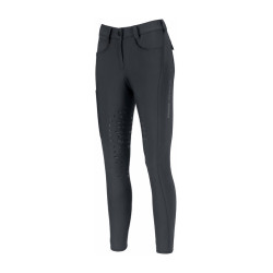 Damenreithose Pikeur Romy Kniegrip Dunkler Schatten Grau