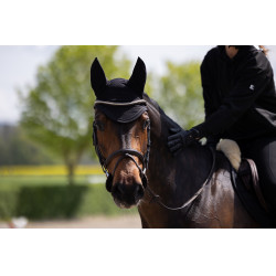 Fliegenhaube Eskadron Dynair Mesh ohne Logo Schwarz