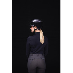 Reithelm Abus Airluxe Chrome L.V Glänzend Schwarz Reithelm Abus Airluxe Chrome L.V Glänzend Schwarz