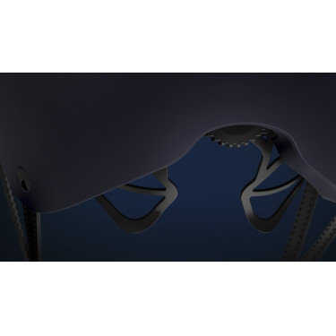 Reithelm Abus Airluxe Pure Mitternachtsblau