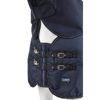 Wasserdichte Eskadron Omega Decke mit Fleece-Futter und Halsteil Dunkelmarine Blau Wasserdichte Eskadron Omega Decke mit Fleece-Futter und Halsteil Dunkelmarine Blau