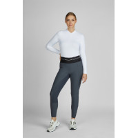 Leggings Pikeur Gia Athl Damen Full Grip Dunkler Schatten Grau Leggings Pikeur Gia Athl Damen Full Grip Dunkler Schatten Grau