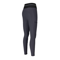 Leggings Pikeur Gia Athl Full Grip Damen Dunkler Schatten Grau