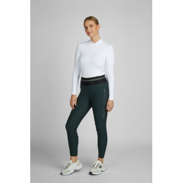 Leggings Pikeur Gia Athl Full Grip Damen Dunkelgrün Grün Leggings Pikeur Gia Athl Full Grip Damen Dunkelgrün Grün