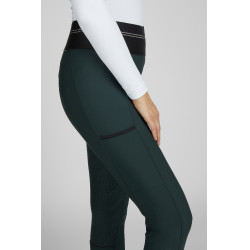 Leggings Pikeur Gia Athl Full Grip Damen Dunkelgrün Grün Leggings Pikeur Gia Athl Full Grip Damen Dunkelgrün Grün