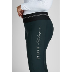 Leggings Pikeur Gia Athl Full Grip Damen Dunkelgrün Grün Leggings Pikeur Gia Athl Full Grip Damen Dunkelgrün Grün