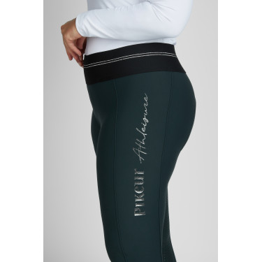 Leggings Pikeur Gia Athl Full Grip Damen Dunkelgrün Grün Leggings Pikeur Gia Athl Full Grip Damen Dunkelgrün Grün