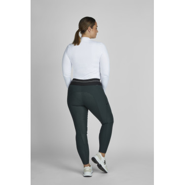 Leggings Pikeur Gia Athl Full Grip Damen Dunkelgrün Grün Leggings Pikeur Gia Athl Full Grip Damen Dunkelgrün Grün