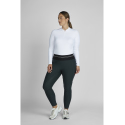 Leggings Pikeur Gia Athl Full Grip Damen Dunkelgrün Grün Leggings Pikeur Gia Athl Full Grip Damen Dunkelgrün Grün