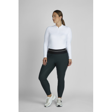 Leggings Pikeur Gia Athl Full Grip Damen Dunkelgrün Grün Leggings Pikeur Gia Athl Full Grip Damen Dunkelgrün Grün
