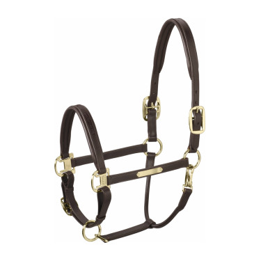 Lederhalfter Eskadron Elegance Dunkelbraun