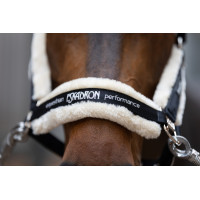 Eskadron Halfter Kunstfell Doppelpin Schwarz