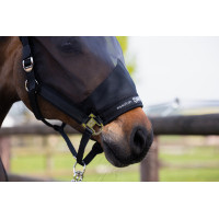 Halfter und Fliegenmaske Eskadron Schwarz