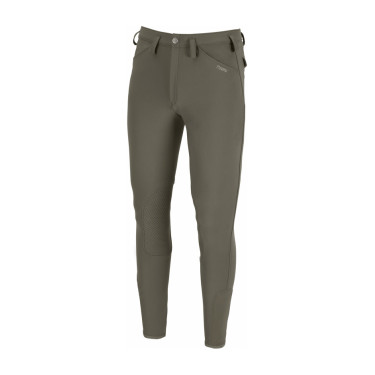 Herrenhose Pikeur Rodrigo Kniegrip Schlamm Grau