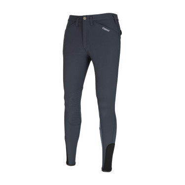 Herrenhose Pikeur Rodrigo Kniegrip Dunkler Schatten Grau