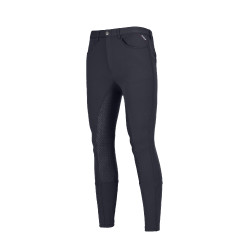 Herrenhose Pikeur Navaro Full Grip Dunkler Schatten Grau