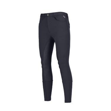 Herrenhose Pikeur Navaro Full Grip Dunkler Schatten Grau