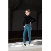 Pikeur Lilith Mädchen Reithose Full Grip High Waist 9105 Tiefer Ozean Blau