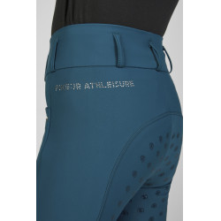 Pikeur Lilith Mädchen Reithose Full Grip High Waist 9105 Tiefer Ozean Blau