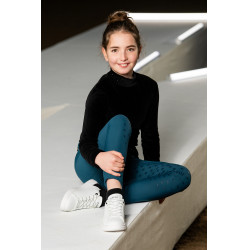 Pikeur Lilith Mädchen Reithose Full Grip High Waist 9105 Tiefer Ozean Blau