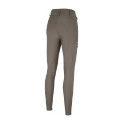 Hose Amia 6805 Pikeur Kniebesatz mittelhoher Bund Damen Maulwurf Braun