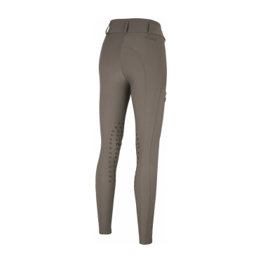 Hose Amia 6805 Pikeur Kniebesatz mittelhoher Bund Damen Maulwurf Braun