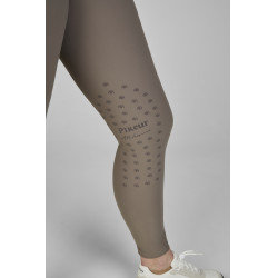 Hose Amia 6805 Pikeur Kniebesatz mittelhoher Bund Damen Maulwurf Braun