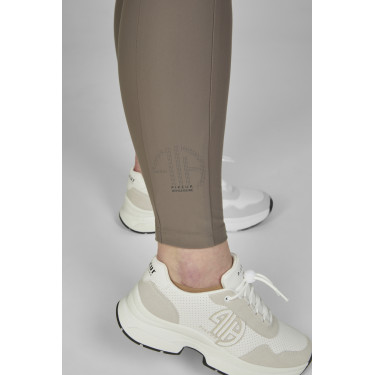 Hose Amia 6805 Pikeur Kniebesatz mittelhoher Bund Damen Maulwurf Braun