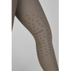 Hose Amia 6805 Pikeur Kniebesatz mittelhoher Bund Damen Maulwurf Braun