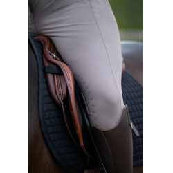 Hose Amia 6805 Pikeur Kniebesatz mittelhoher Bund Damen Maulwurf Braun