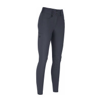 Hose Amia 6805 Pikeur Kniebesatz mittelhoher Bund Damen Dunkler Schatten Grau
