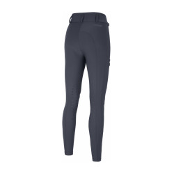 Hose Amia 6805 Pikeur Kniebesatz mittelhoher Bund Damen Dunkler Schatten Grau