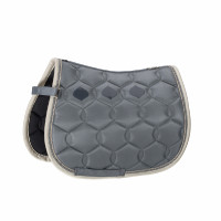 Satteldecke Eskadron Glossy Wave Contrast Shetland Aschblau Satteldecke Eskadron Glossy Wave Contrast Shetland Aschblau