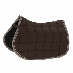 Satteldecke Eskadron Performance Contrast Dunkelbraun