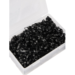 Boxen mit Silikon-Gummibändern LeMieux Schwarz Boxen mit Silikon-Gummibändern LeMieux Schwarz
