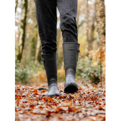 LeMieux Ultra Stride Wellington Gummistiefel Herren Schwarz