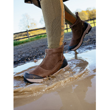 LeMieux Trex wasserdichte Stiefeletten mit Reißverschluss Braun LeMieux Trex wasserdichte Stiefeletten mit Reißverschluss Braun