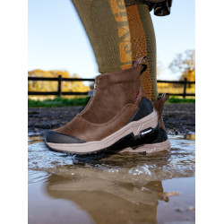 LeMieux Trex wasserdichte Stiefeletten mit Reißverschluss Braun LeMieux Trex wasserdichte Stiefeletten mit Reißverschluss Braun
