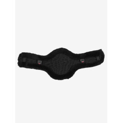 Kurzer Bauchlatz-Schutzgurt LeMieux Anatomic Merino+ Schwarz