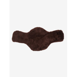 Kurzer Bauchlatz-Schutzgurt LeMieux Anatomic Merino+ Braun