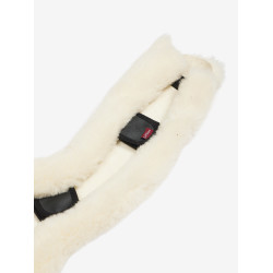 Gurtenschutz Jumping LeMieux Anatomic aus Merino+ Wolle Natürlich Braun